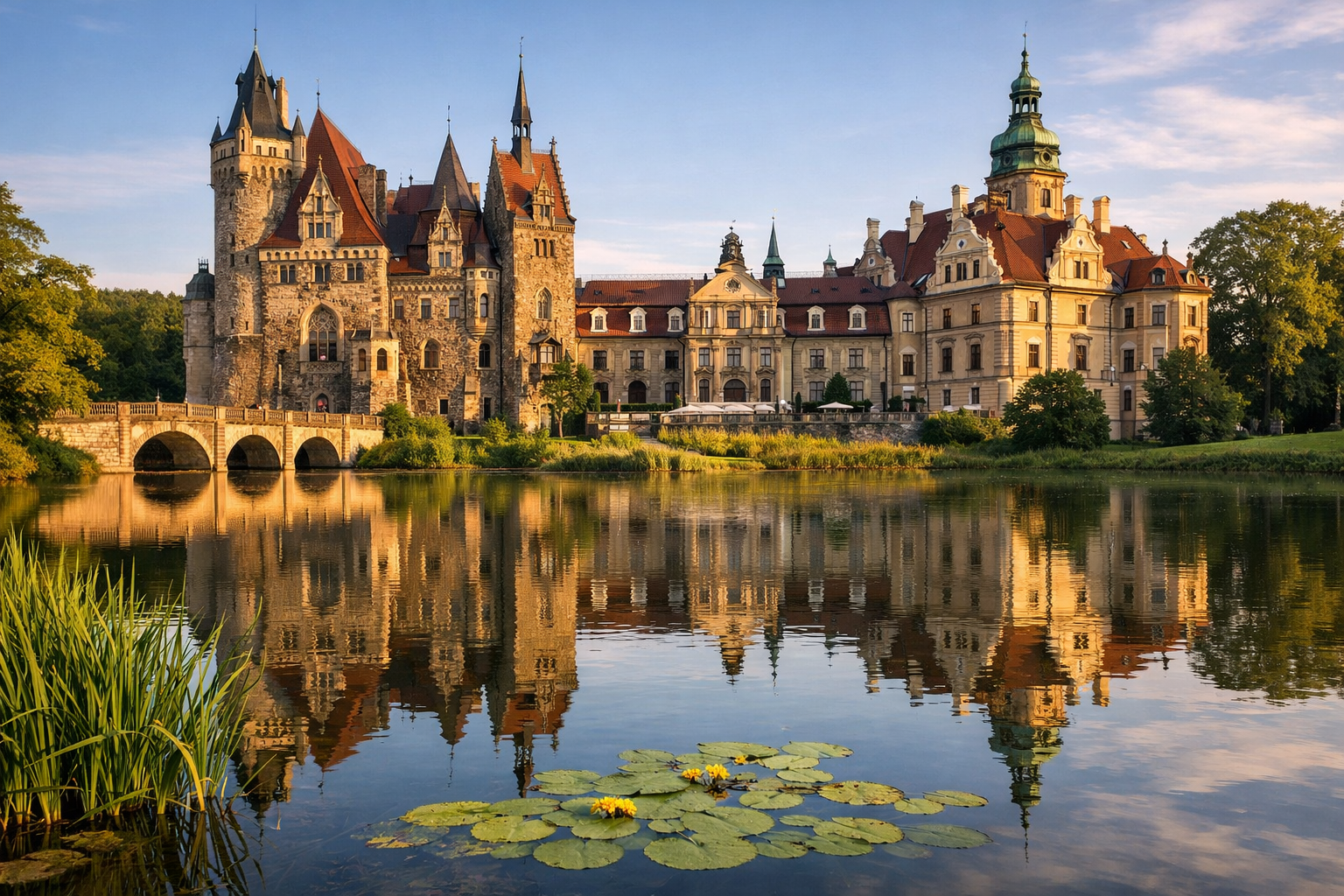Wawel, pałac w Mosznej i zamki Jury Krakowsko-Częstochowskiej